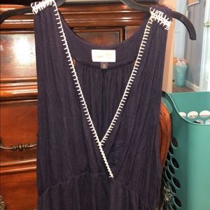 Navy tank top